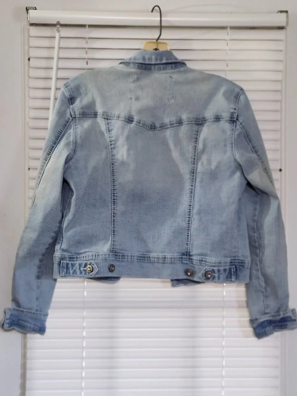 Red Camel jean jacket  size junior M - Picture 2 of 8